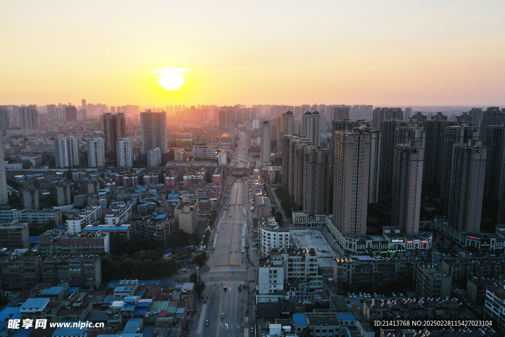 城市建筑全景