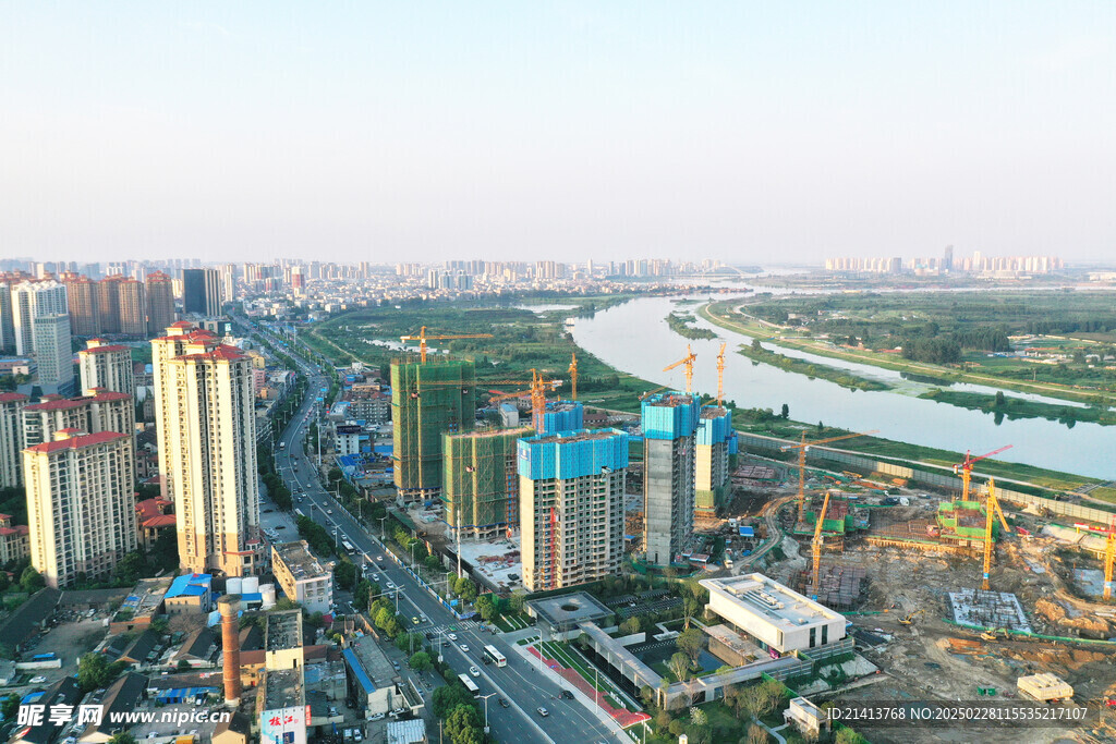 城市建筑全景