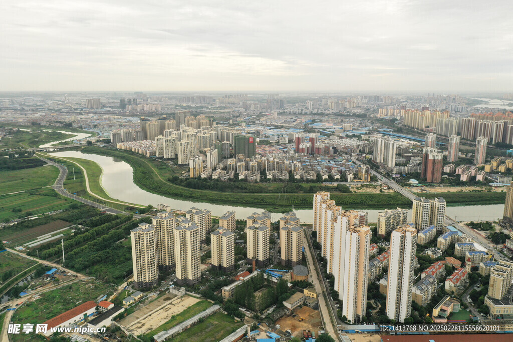 城市建筑全景