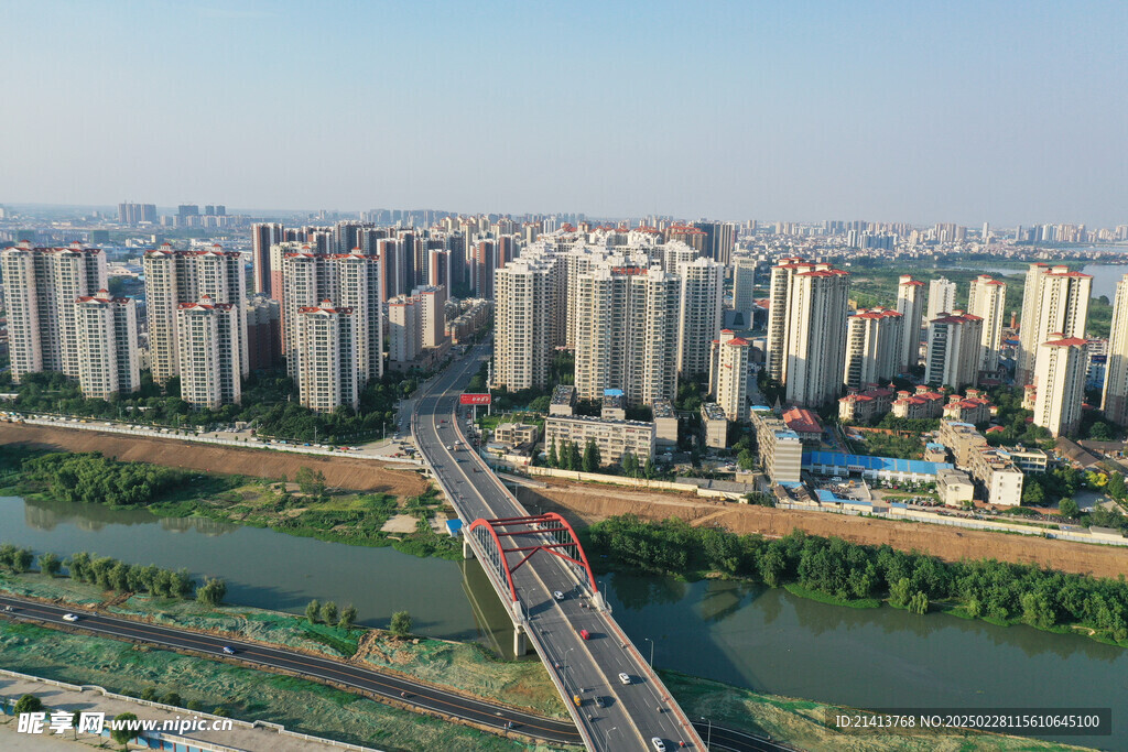城市建筑全景