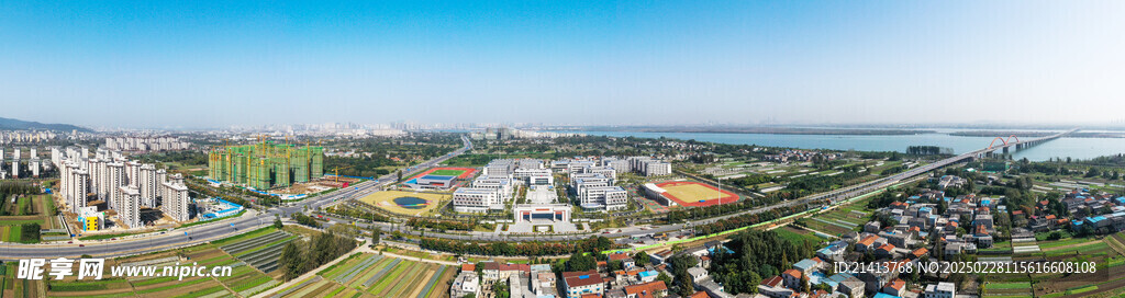 城市建筑全景