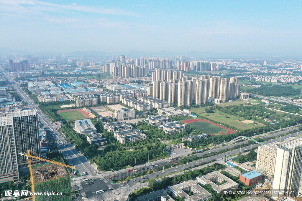 城市建筑全景