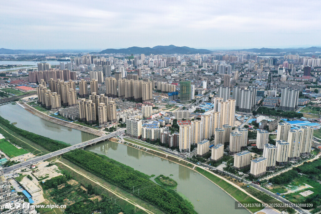 城市建筑全景