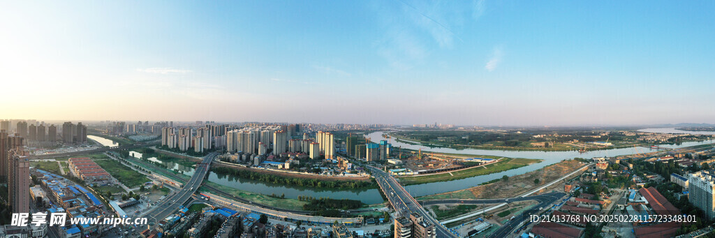 城市建筑全景