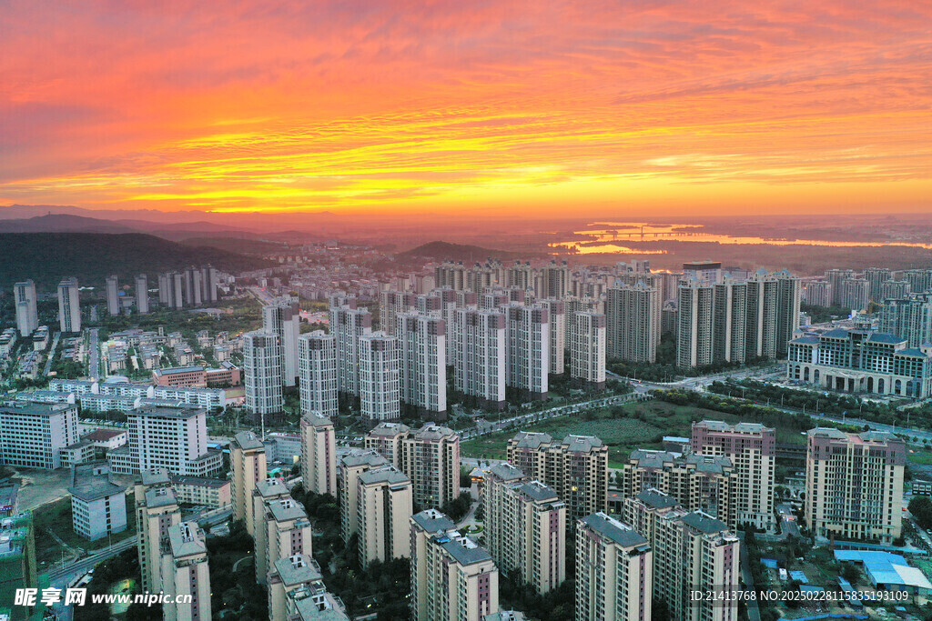 城市建筑全景
