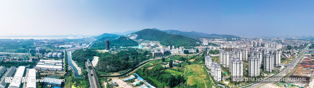 城市建筑全景