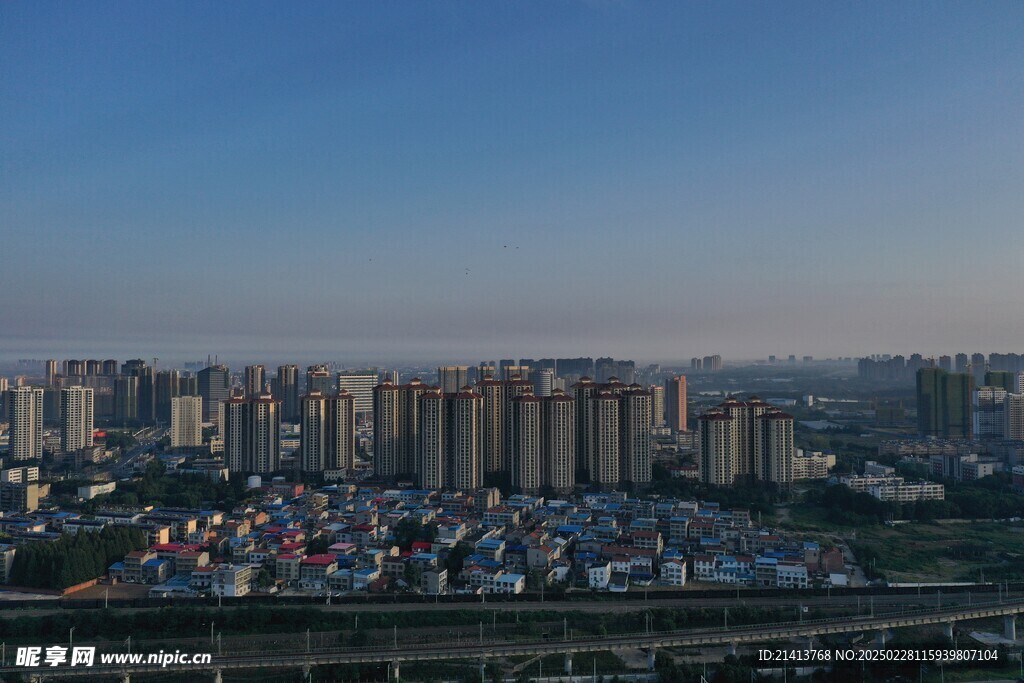 城市建筑全景