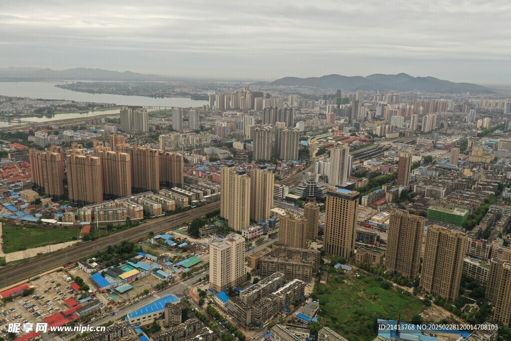 城市建筑全景