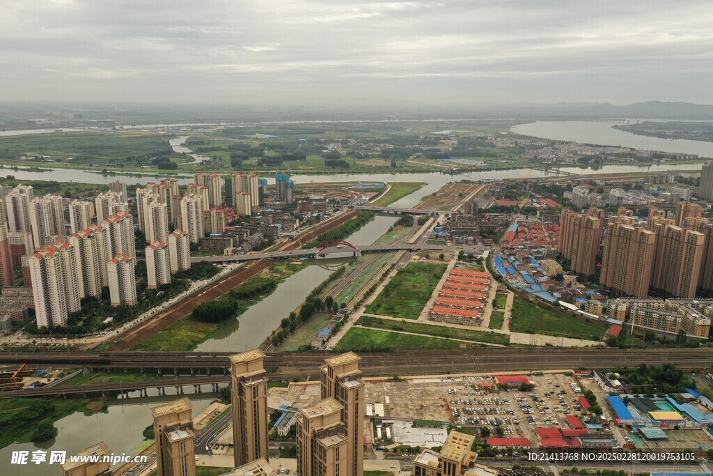 城市建筑全景