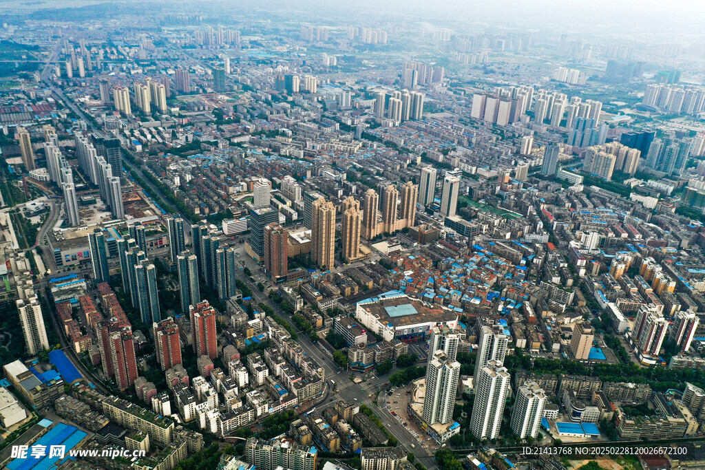城市建筑全景