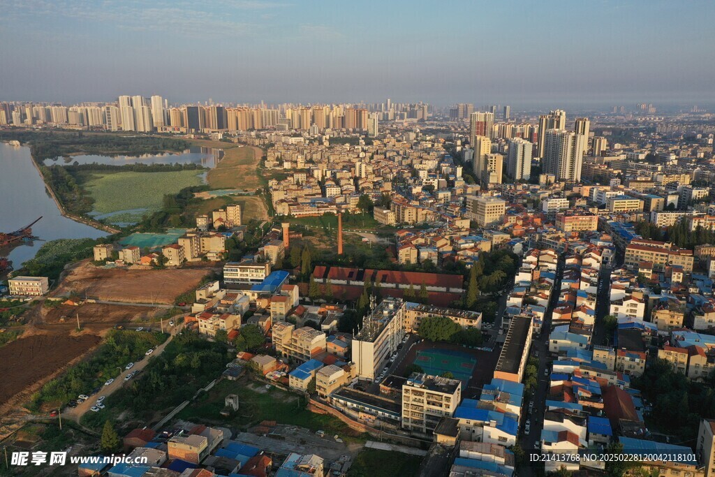 城市建筑全景