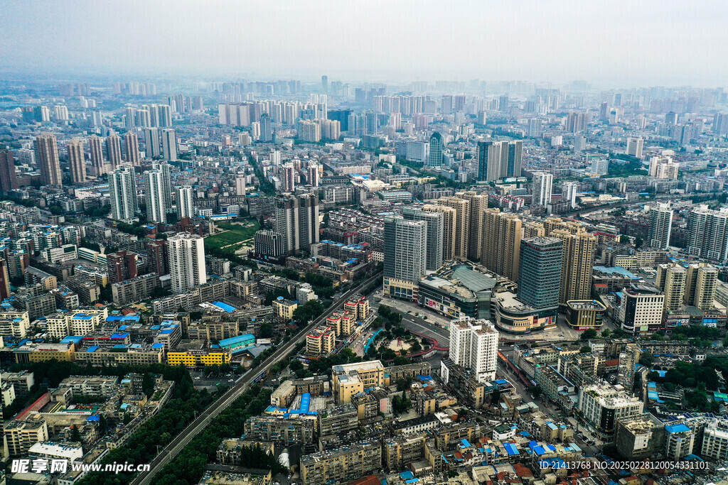 城市建筑全景