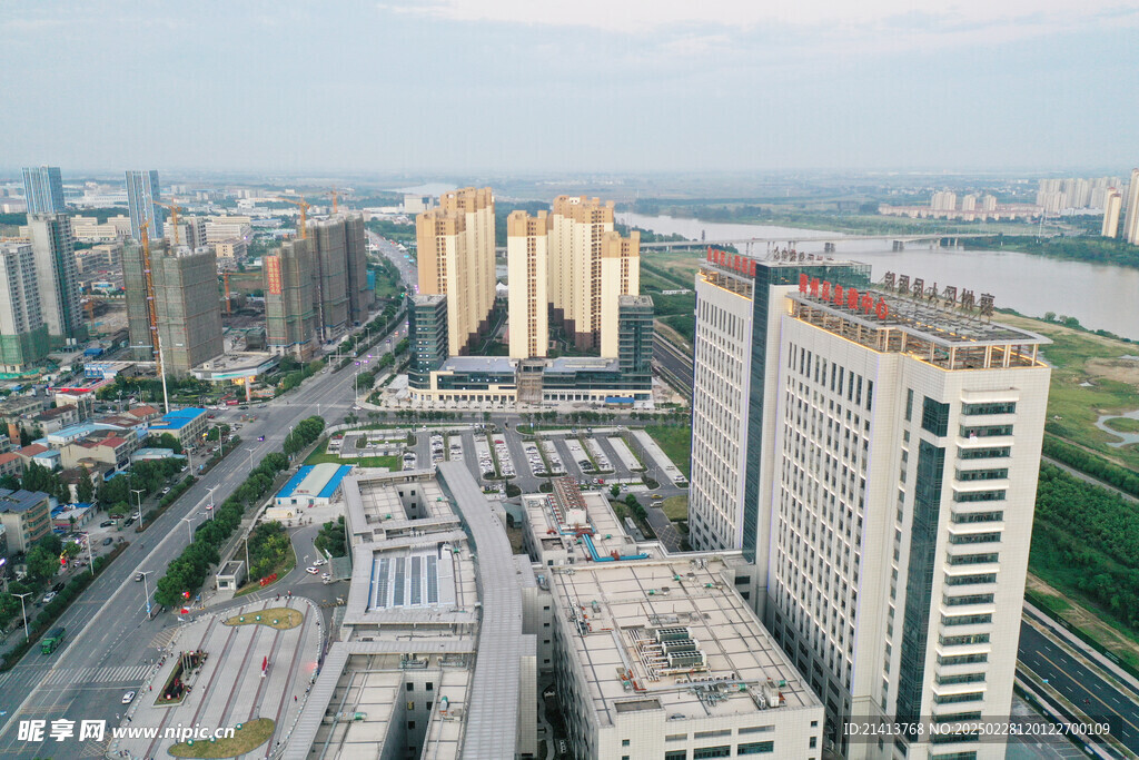 城市建筑全景