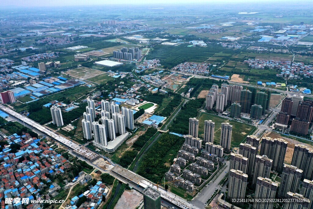 城市建筑全景
