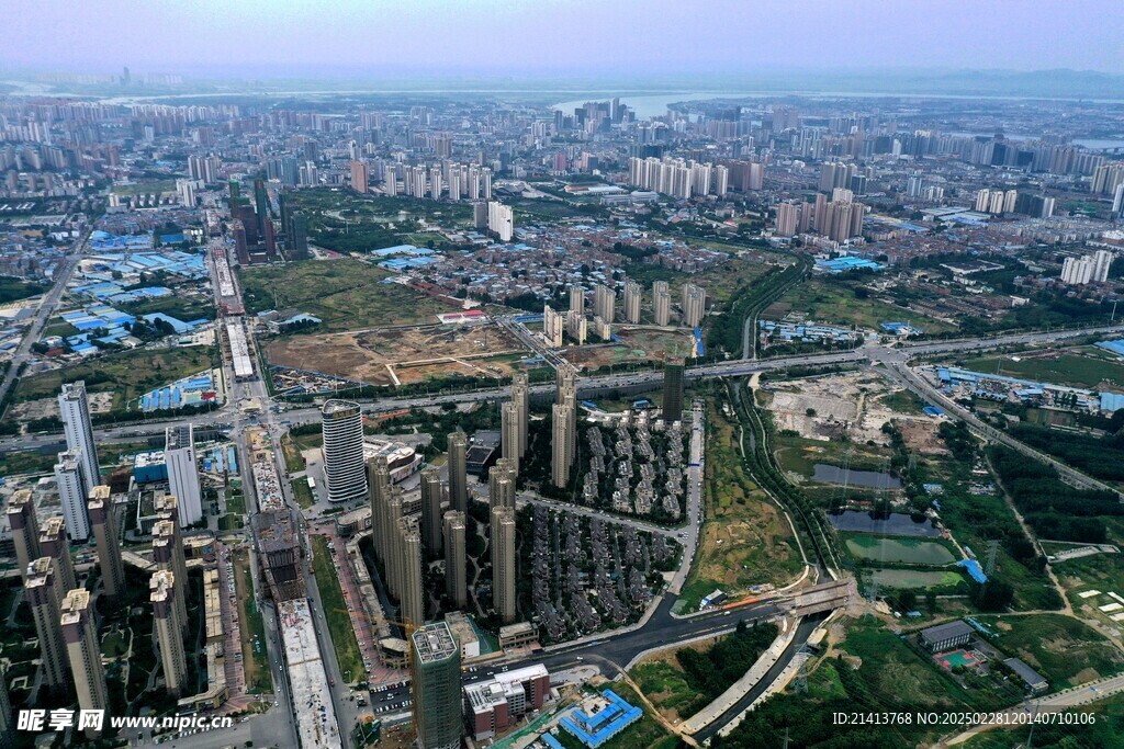 城市建筑全景