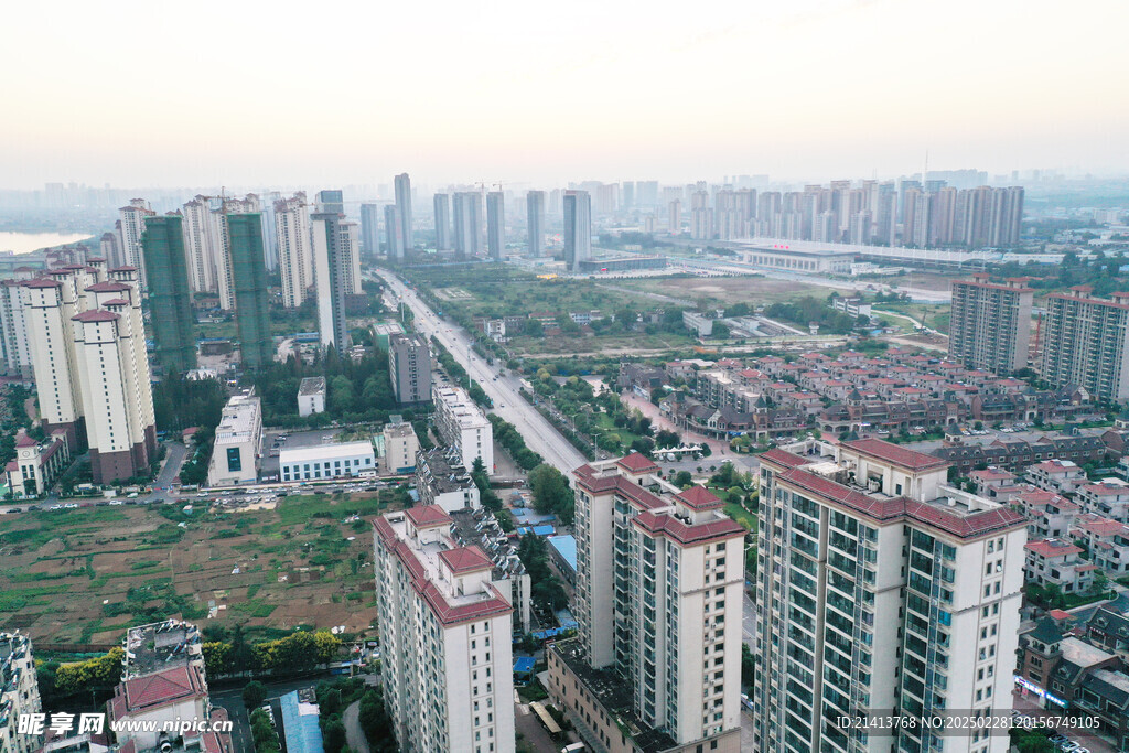 城市建筑全景