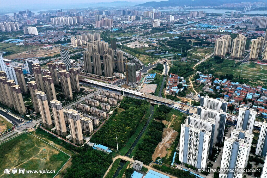 城市建筑全景