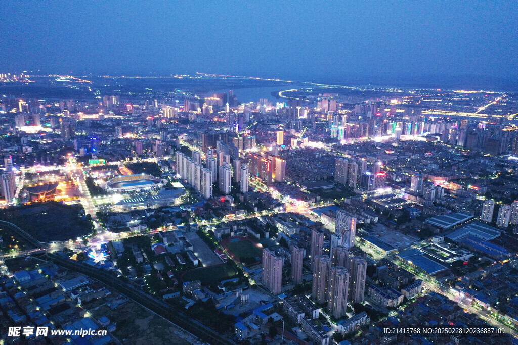 城市建筑全景
