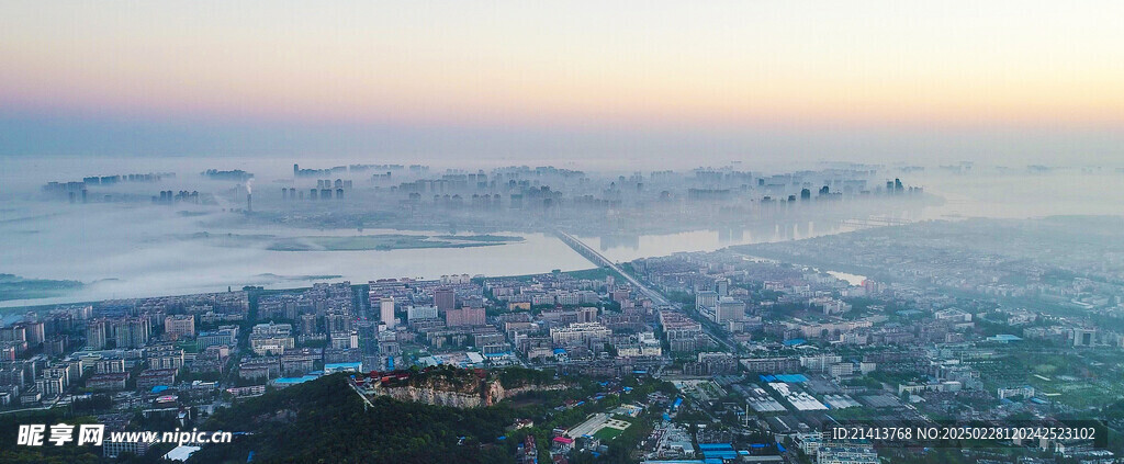 城市建筑全景