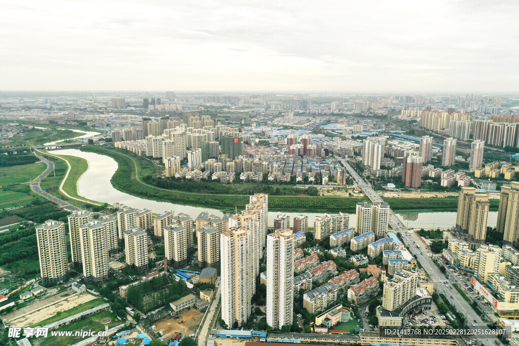 城市建筑全景