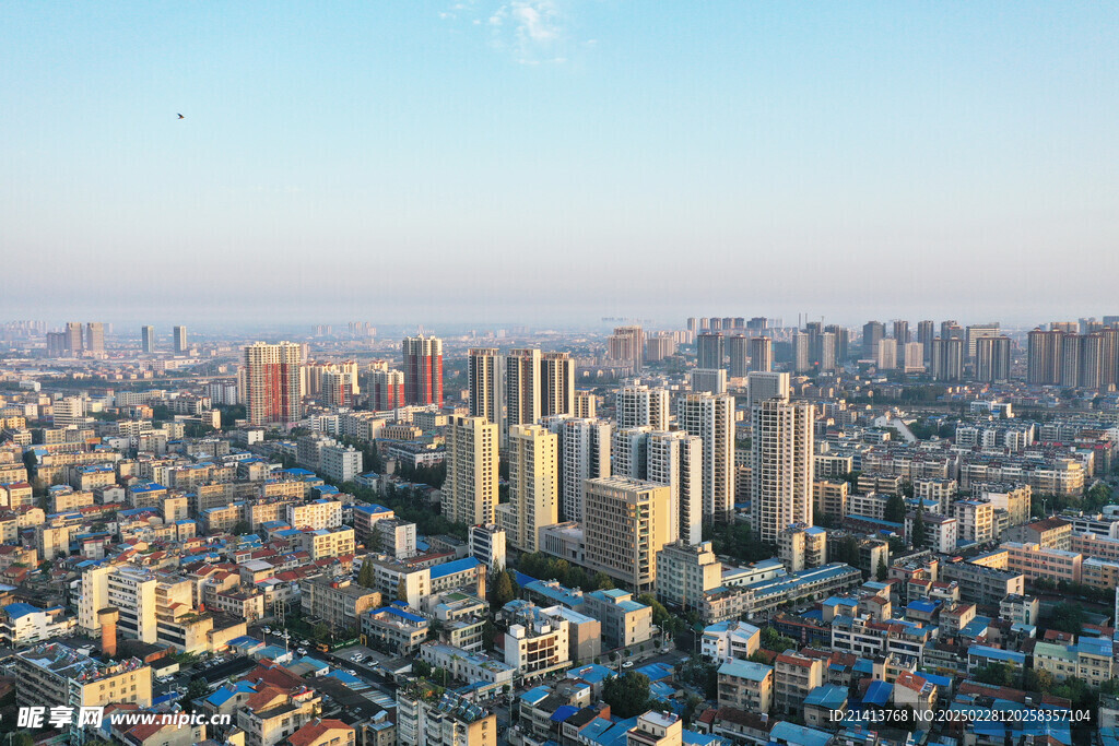 城市建筑全景