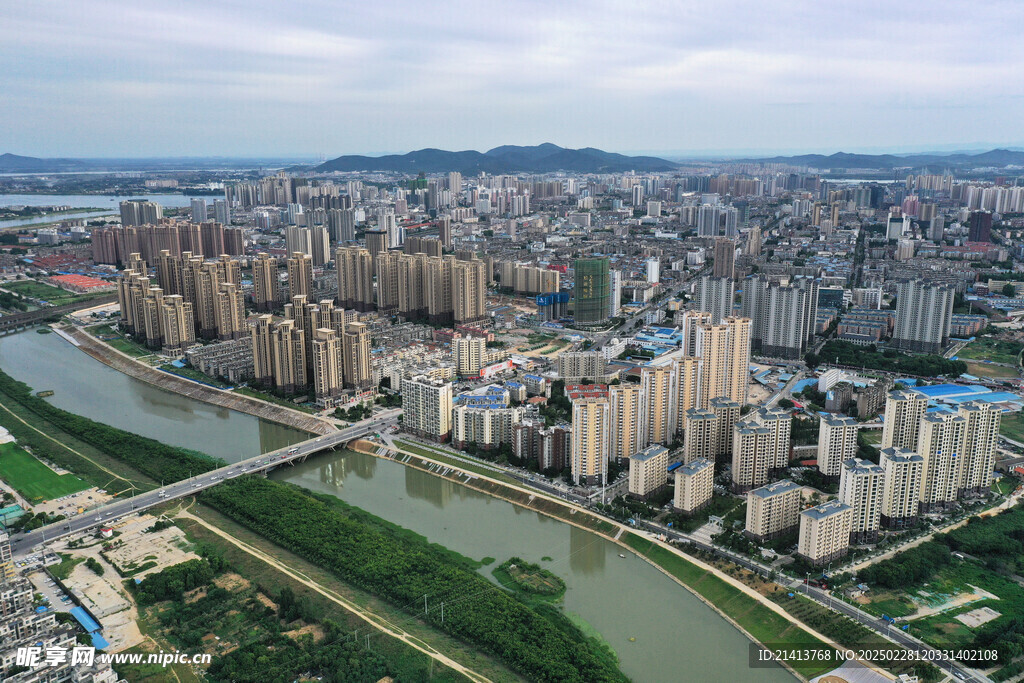 城市建筑全景