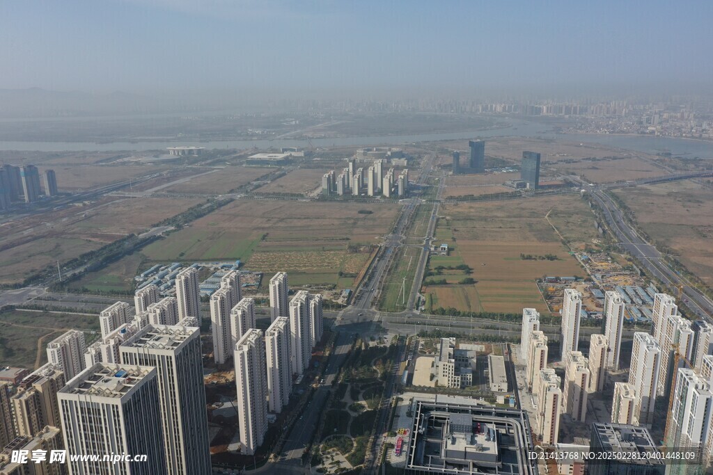 城市建筑全景