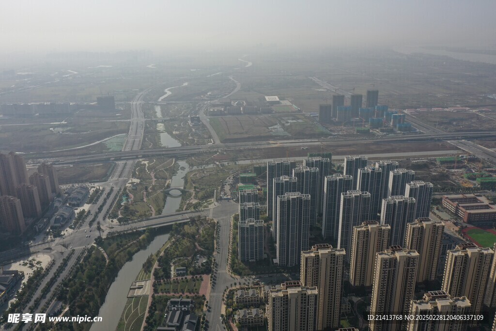 城市建筑全景