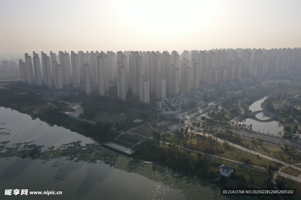 城市建筑全景