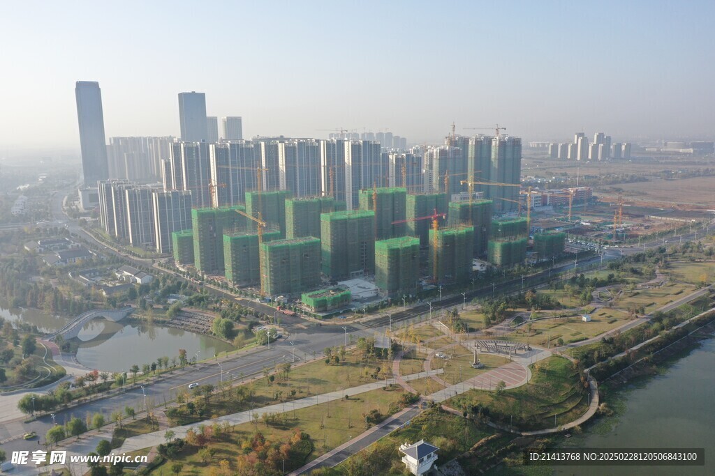 城市建筑全景