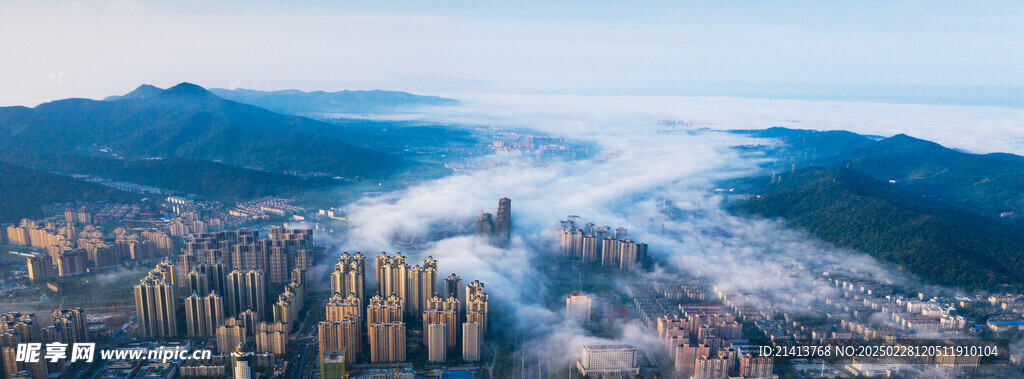 城市建筑全景
