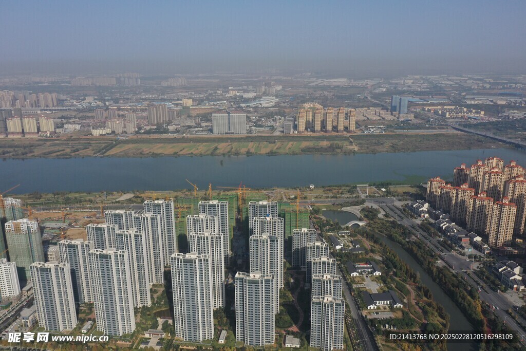 城市建筑全景