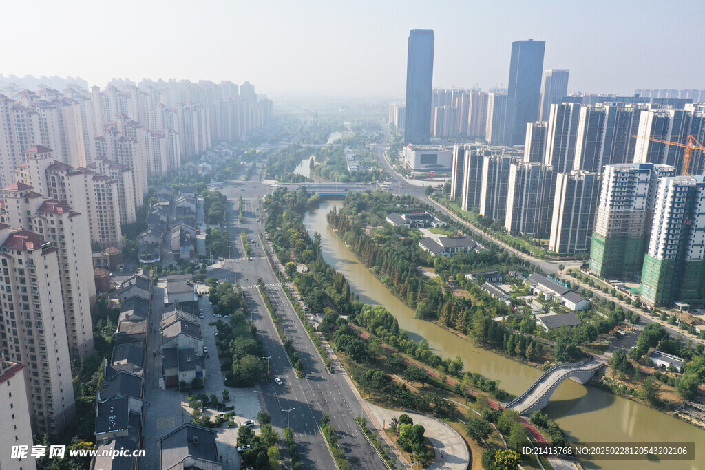 城市建筑全景