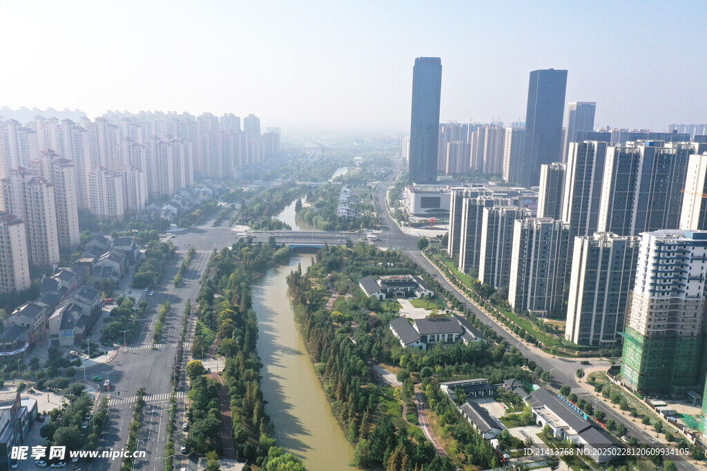 城市建筑全景