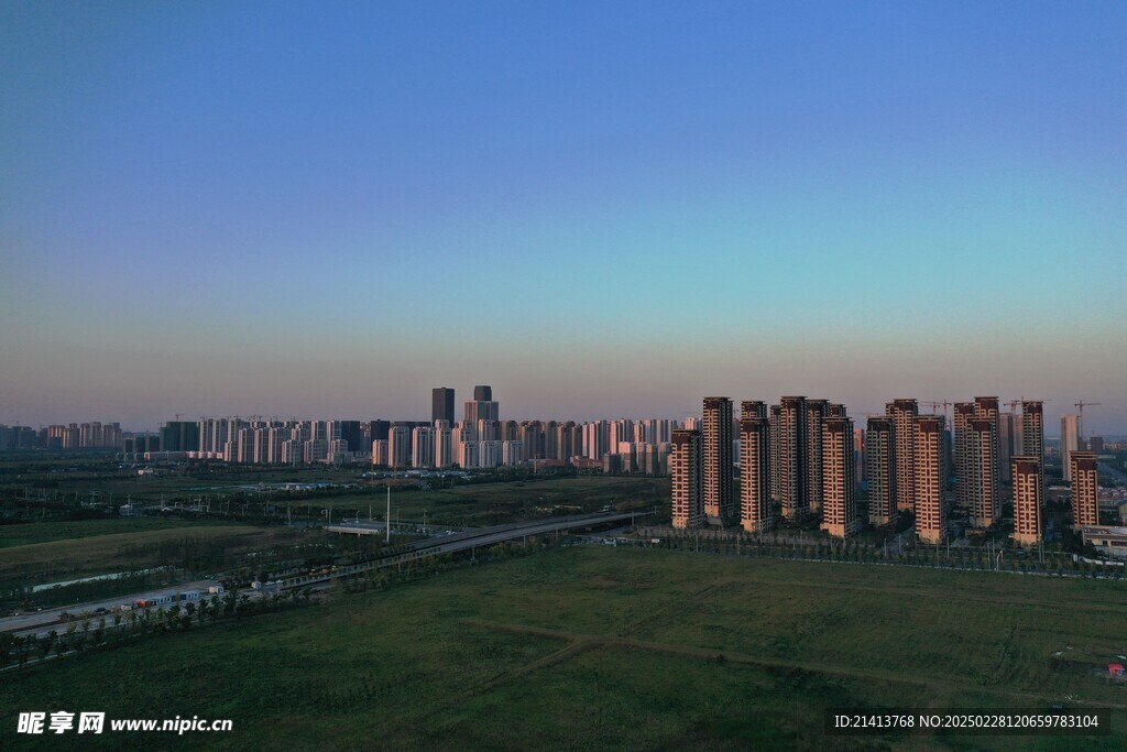 城市建筑全景