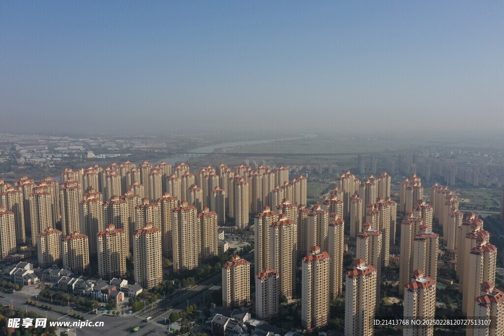 城市建筑全景