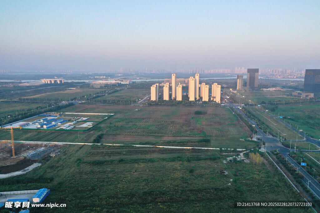 城市建筑全景