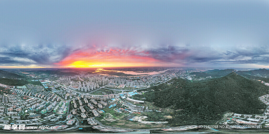 城市建筑全景