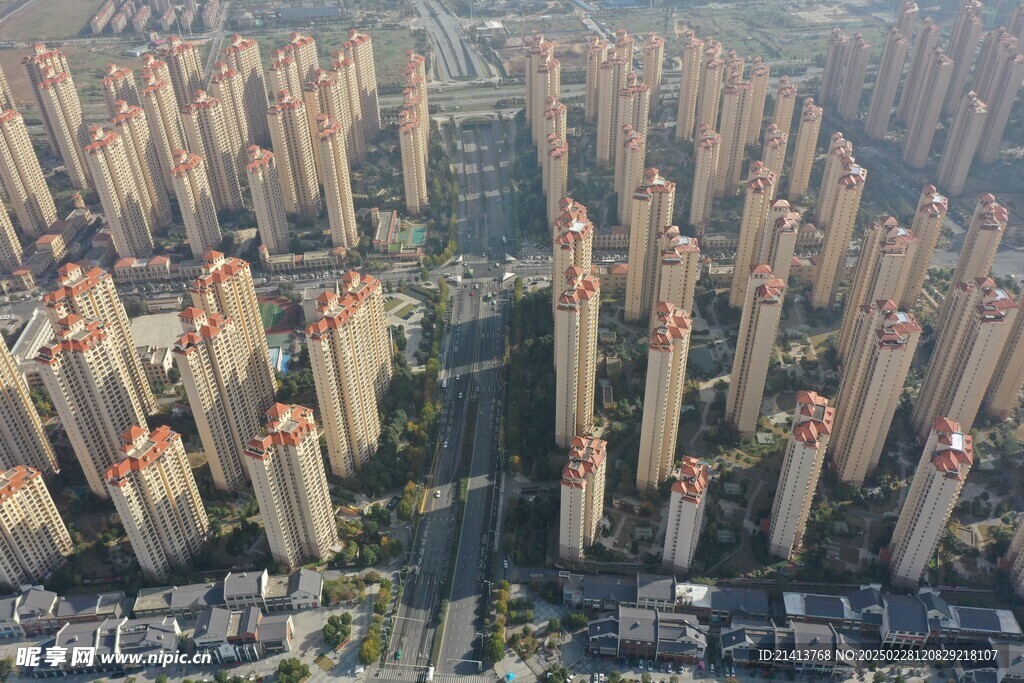 城市建筑全景