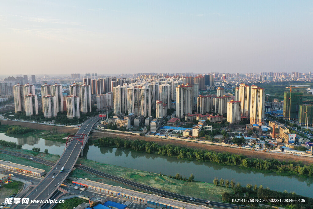 城市建筑全景