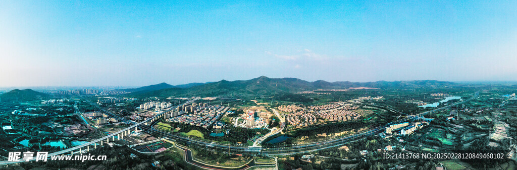城市建筑全景