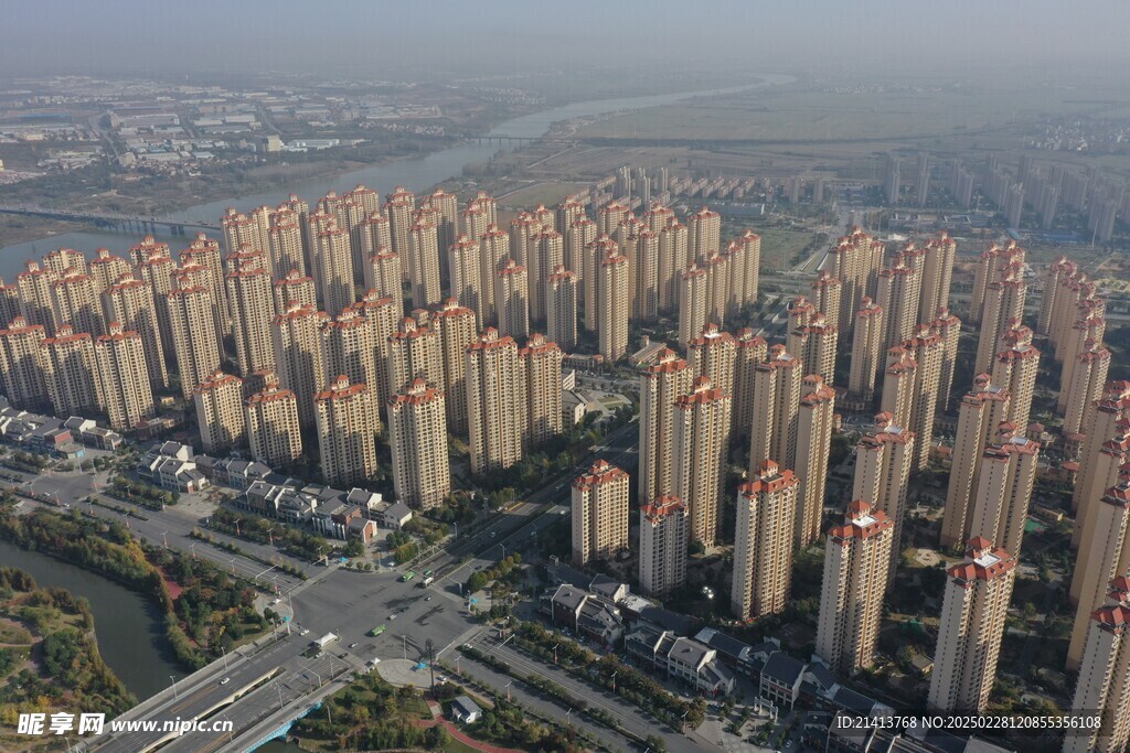城市建筑全景