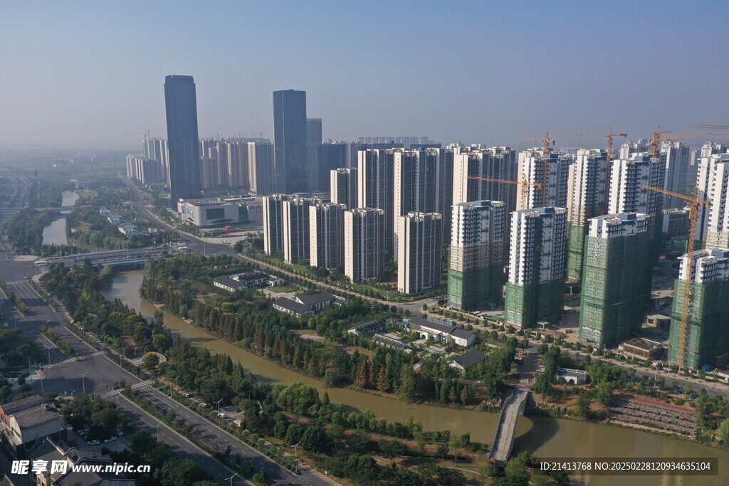 城市建筑全景