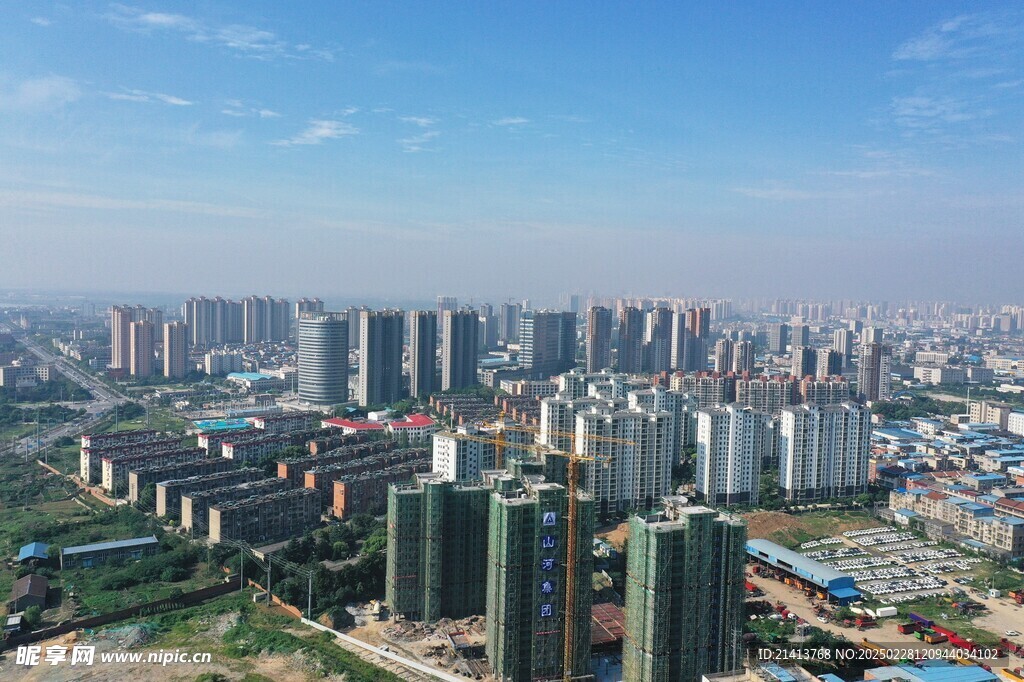 城市建筑全景