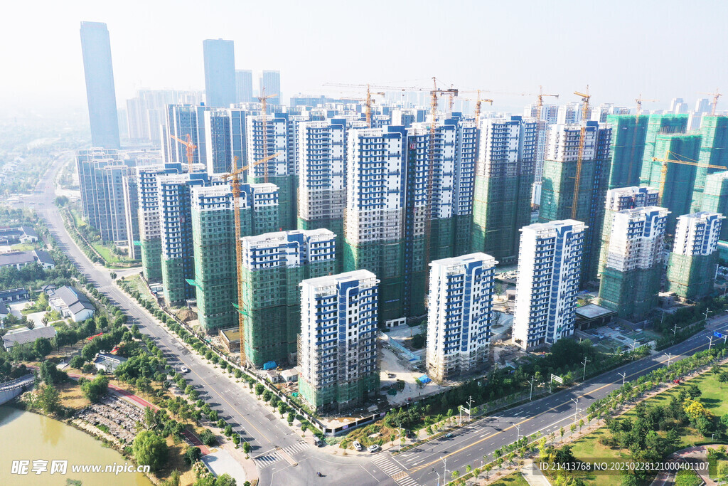 城市建筑全景