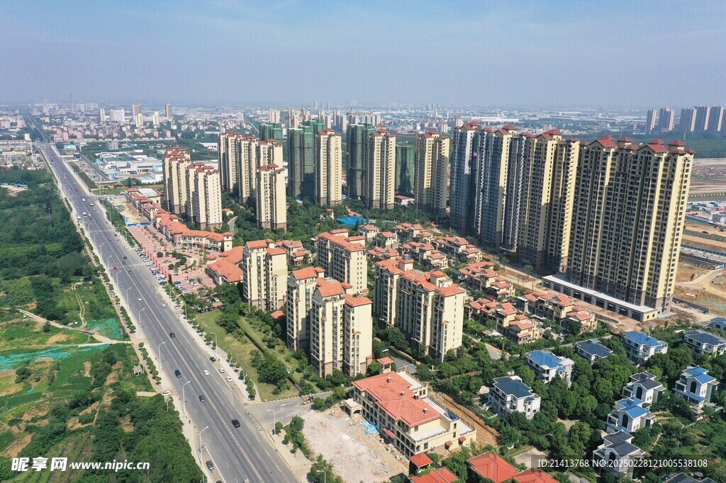 城市建筑全景