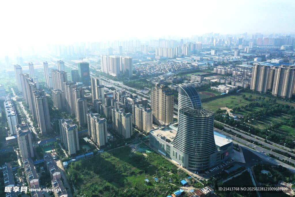 城市建筑全景