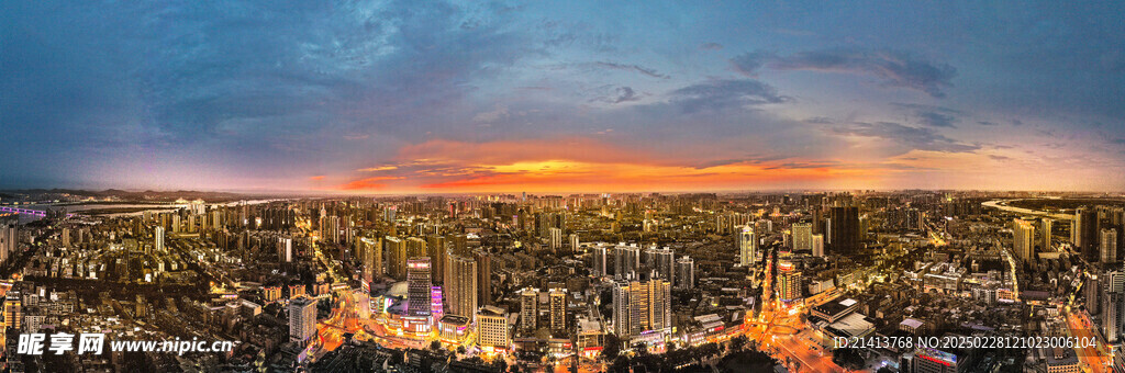 城市建筑全景
