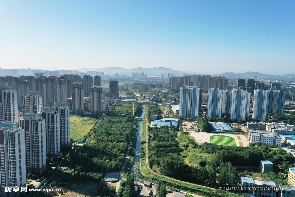 城市建筑全景