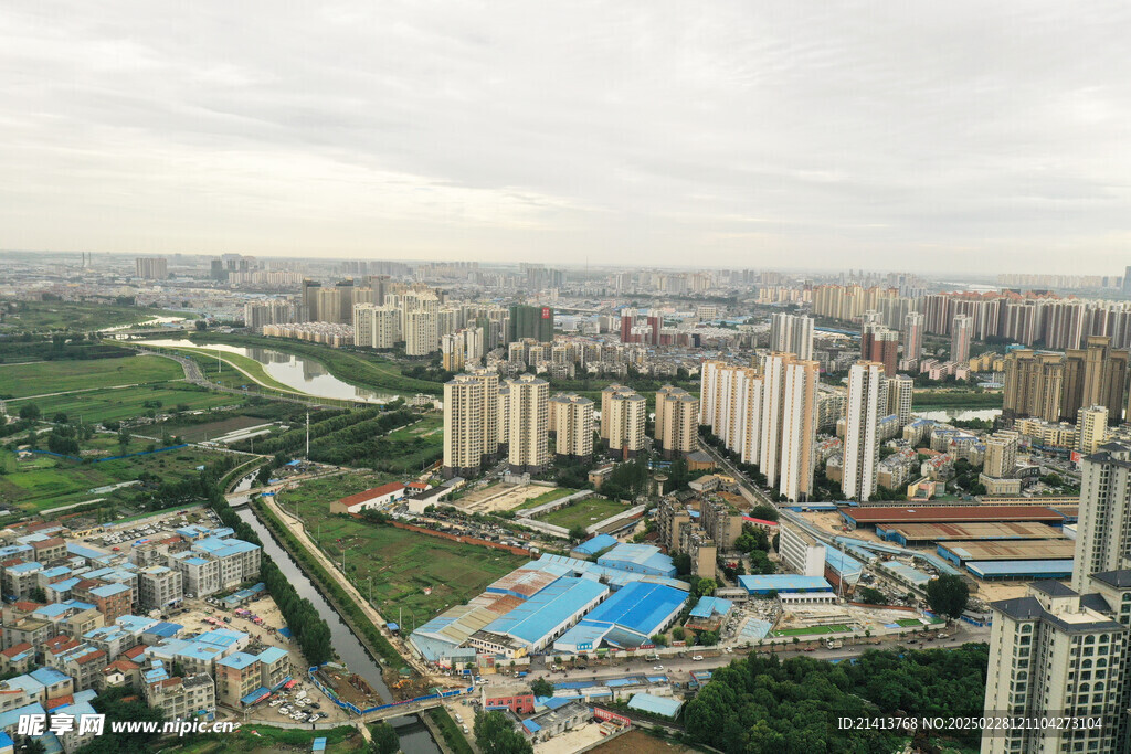 城市建筑全景